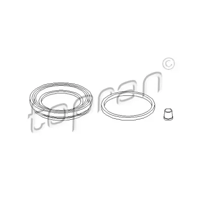 Set reparatie, etrier TOPRAN 202 449