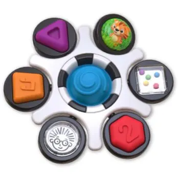 Baby Einstein Curiosity Clutch Twist & Pop jucărie cu activități