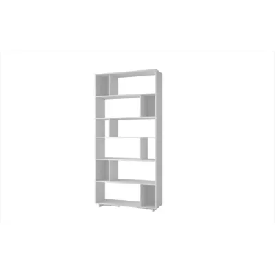 Biblioteca FORM, alb, 90x25,4x188,6 cm