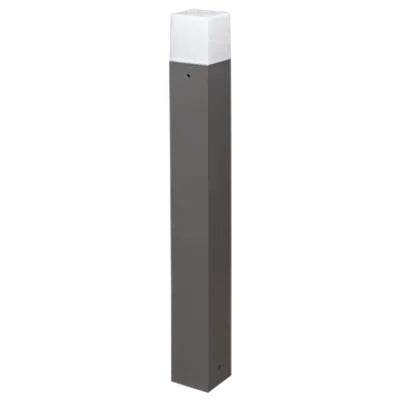 Corp de iluminat gradina, 60 cm, Е27, IP65, grafit