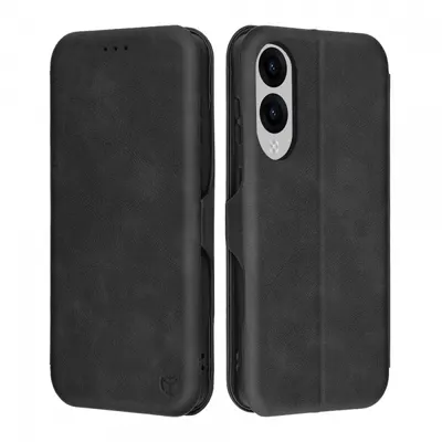 Husa pentru Samsung Galaxy S25 Edge S937, Techsuit, Safe Wallet Plus, Neagra