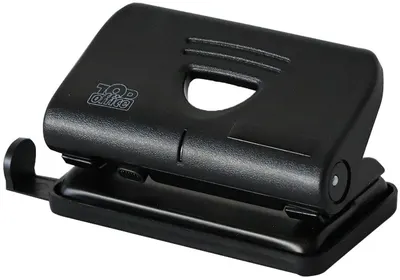Perforator Top Office - pentru 15 coli, negru