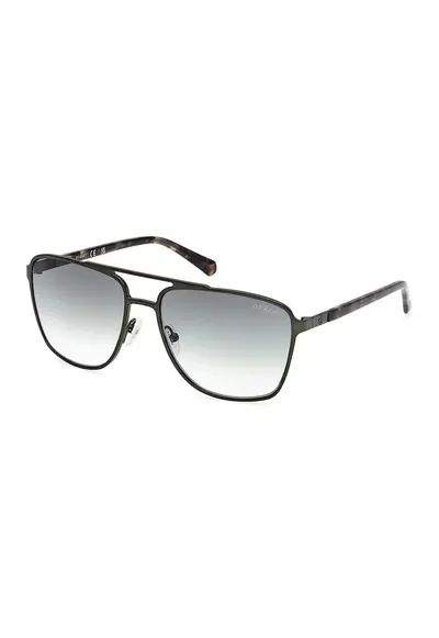 Ochelari de soare aviator cu lentile in degrade - Negru/Gri