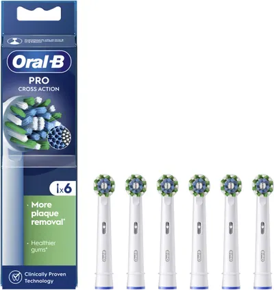 Oral-B Rezervă capete Cross Action EB 50-6, 6 bucăți