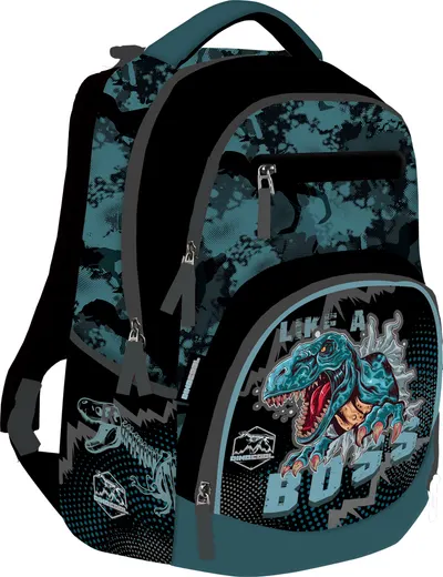 Ghiozdan școlar Lizzy Card Dino Cool Boss - Active +