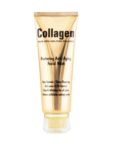 Crema de fata, pentru acnee si riduri, cu 100% colagen pur, Wokali, Collagen Restoring, 15 ml