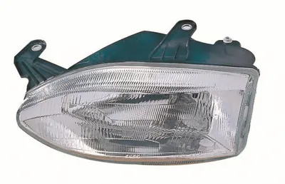 Far fata stanga (H4, electric, fara motoras, culoare interior: argintiu) potrivit FIAT PALIO