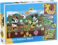 Puzzle Trefl 4 în 1 - Mickey și Minnie Mouse