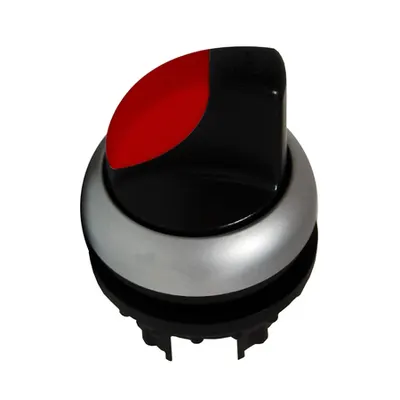 Buton selector 1-0-2 fara revenire rosu