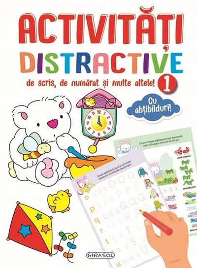 Activități distractive de scris, de numărat și multe altele 1! - Paperback - ***