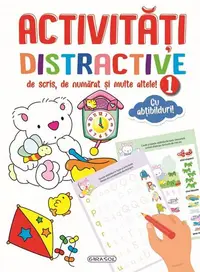 Activități distractive de scris, de numărat și multe altele 1! - Paperback - ***