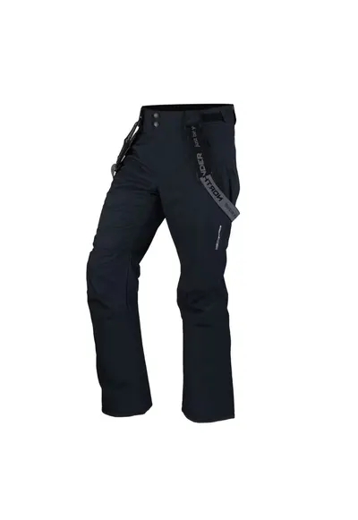 Men's ski pants with braces ISHAAN - Negru