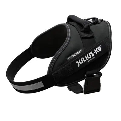 Ham JK9 IDC Power M, negru, respirabil, cu elemente reflectorizante, circumferința piept 58-76 cm, pentru câini cu greutate de 14-25 kg