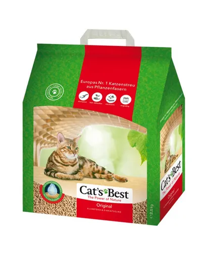 JRS Cat’s Best Original 5 L asternut lemn pisica