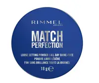 Rimmel London Match Perfection pudră pulbere 001 Transparent