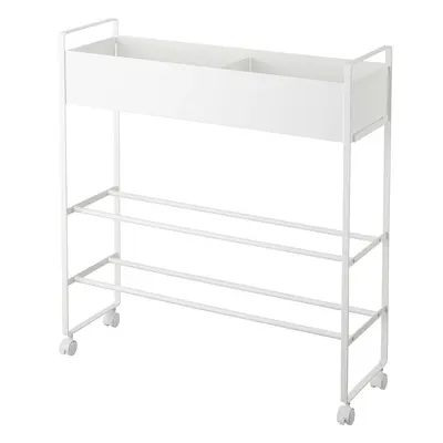 Pantofar pentru copii alb din metal 74,5x74,5x22 cm Tower – YAMAZAKI