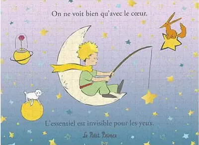 Puzzle 500 piese - Le Petit Prince - Peche aux etoiles