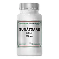Sunatoare Extract 500mg, 30 capsule, Cosmopharm