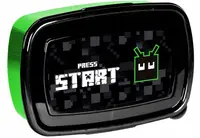 Cutie pentru mâncare Paso Press Start - 750 ml, verde