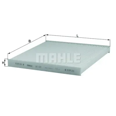 Filtru, aer habitaclu KNECHT LA 107