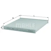 Filtru, aer habitaclu KNECHT LA 107