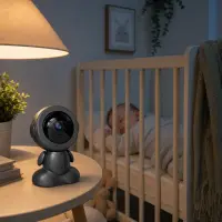 Camera de Supraveghere Robot WIFI 3MP Full HD 1080P Babymonitor Vedere Nocturna Rotire 355°