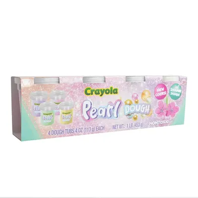 Set plastilina parfumata si sidefata Crayola 453 g