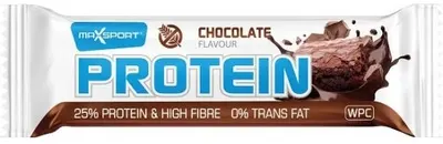 Baton proteic fără gluten, ciocolată, 50 g, Maxsport