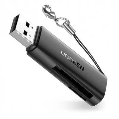 Cititor Card USB 3.0 UGREEN CM264, SD - microSD, Negru