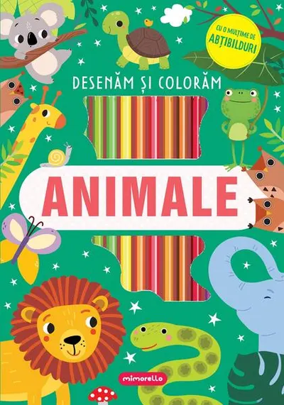 Animale - Desenăm și colorăm - Paperback