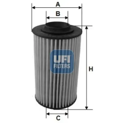 Filtru ulei UFI 25.163.00