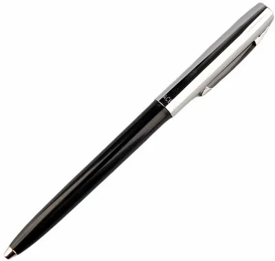 Pix Fisher Space Pen Cap-O-Matic - 775 Chrome, negru și argintiu