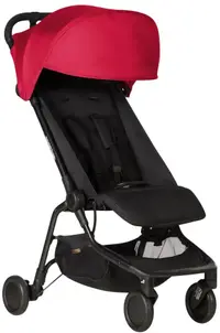 Cărucior de vară pentru bebeluși Mountain Buggy - Nano V2, bordo