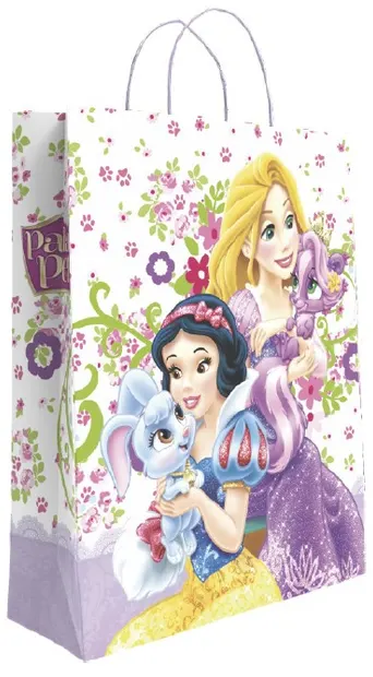 Pungă cadou S. Cool - Rapunzel și Albă ca Zăpada, L