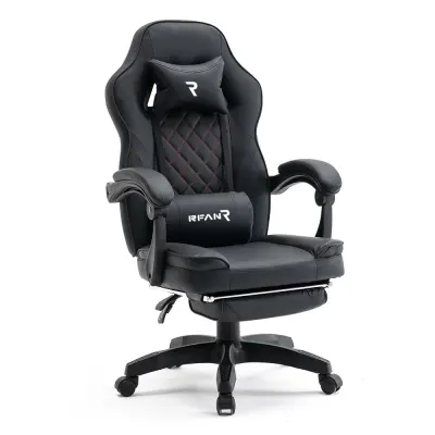Scaun De Gaming, Negru, WF6028