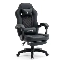 Scaun De Gaming, Negru, WF6028