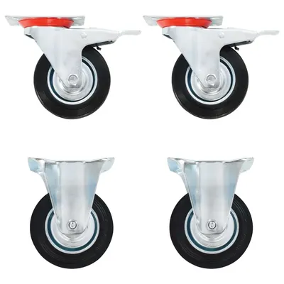Gossi roti, 4 buc., 100 mm