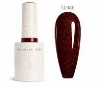 Oja Semipermanentă Venalisa 5098B Vișiniu Glitter