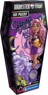Puzzle pentru copii Clementoni din 150 piese - Monster High, Claudine Wolfe