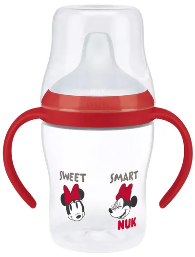 Biberon NUK Perfect Match - Cu duză de suc, TC, РР, 150 ml, Disney, Minnie