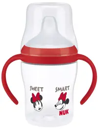 Biberon NUK Perfect Match - Cu duză de suc, TC, РР, 150 ml, Disney, Minnie
