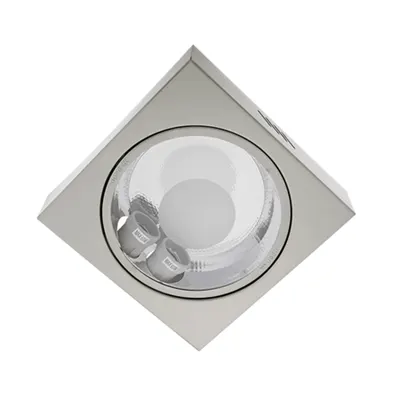 Spot Led Gl214 + 2xbecuri Led 9w 4000k Satin Nickel