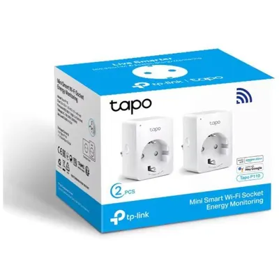 Tp-Link Mini Smart Wi-Fi Socket P110 2pk Tapo P110(2-Pack)