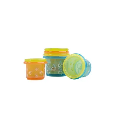 Set 8 pahare stivuibile Rotho babydesign 6 luni+
