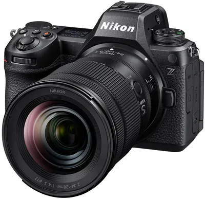 Aparat foto fără oglindă Nikon - Z6 III, Nikkor Z 24-120 mm, f/4 S, negru