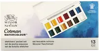 Vopsele acuarelabile Winsor & Newton Cotman - 12 culori