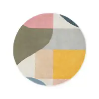 Covor țesut manual rotund din lână ø 200 cm Westminster Curzon – Ted Baker