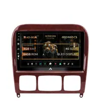 Navigatie Mercedes Benz S-Class (1998-2005), Android, A-Octacore 4GB RAM + 64GB ROM, 9 Inch - AD-BGA9004+AD-BGRKIT408