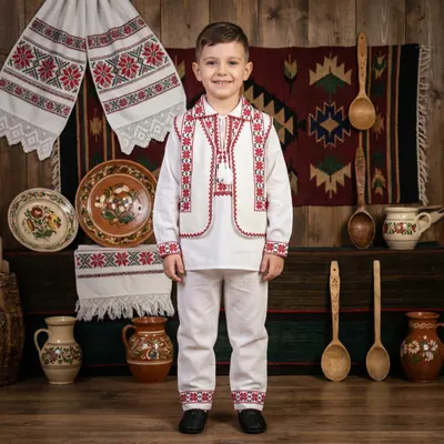 Costum National pentru baieti Andrei 5