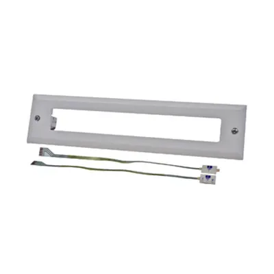 cadru MONTARE KE si KX-opal, decupaj mare + buton de test